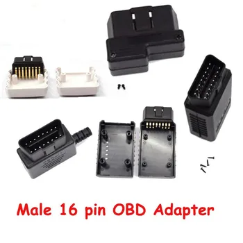 10 Тип OBD2 EOBD 2 16-контактный штекерный разъем J1962 Оптом и в розницу OBD штекерный разъем OBD2 16Pin