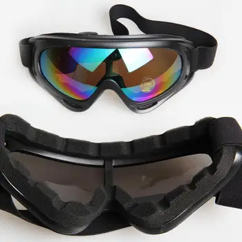 1шт Зимние Ветрозащитные Лыжные очки, Очки для спорта на открытом воздухе, Лыжные очки, UV400, Пылезащитные Мотоциклетные Велосипедные солнцезащитные очки