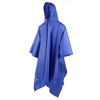 3 в 1 Водонепроницаемый дождевик для путешествий на открытом воздухе, куртки-пончо, рюкзак, дождевик с сумкой для переноски