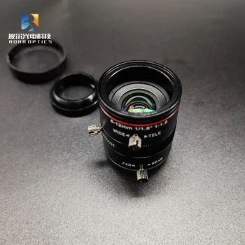 3Mega Pixel MV0612 F6—12mm 1/1.8 ”HD CCTV Промышленный Зум-Объектив C-Mounts Для Камеры Видеомикроскопа С Высоким Рабочим расстоянием