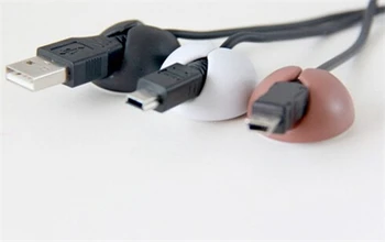6 шт./компл. настольный фиксированный зажим для проводов держатель для проводов USB Держатель для проводов USB клип