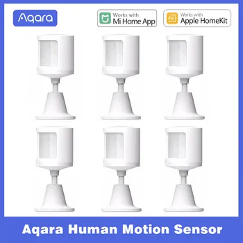 Aqara Датчик движения человека Умный дом Беспроводная охранная сигнализация ZigBee Гибкий детектор движения приложение Xiaomi Apple Homekit
