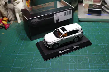 Kyosho 1/43 Литая под давлением модель автомобиля Lexus LX600 белая имитационная модель автомобиля