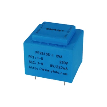 PE2815S-I Power 2VA 220V / 2 * 6V Expory Отказывается от Герметичного Изолирующего трансформатора