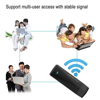UF909 4G Wifi-маршрутизатор 150 Мбит /с, беспроводной LTE USB-модем, ключ, портативный Wifi-маршрутизатор для ноутбука, интеллектуальная широкополосная поддержка Micro-SIM
