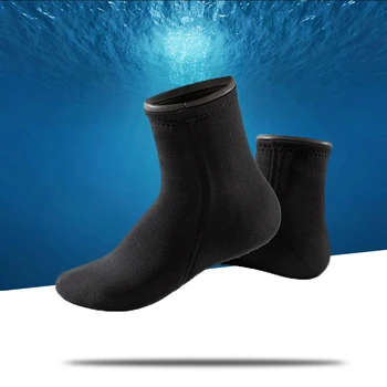 (US35-47) 3 мм неопреновые носки для дайвинга, нескользящие пляжные ботинки, гидрокостюм, Обувь для водных видов спорта, Носки для подводного плавания, носки для серфинга для взрослых