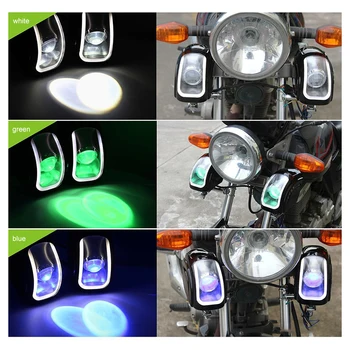 Аудиосистема мотоцикла FM-радио Bluetooth-совместимый динамик мотоцикла аудиоплеер с 3-цветным световым эффектом для скутера ATV