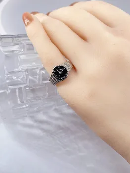 Весенне-летний корейский стиль, простой дизайн наручных часов, модное индивидуальное кольцо для девушки
