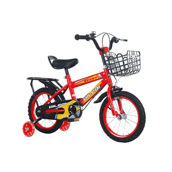 Детский велосипед из углеродистой стали, 12 дюймов, 14 дюймов, 3-6 лет, для мальчиков и девочек