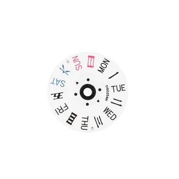 Диск с колесиком даты для часов, простой календарь, Диск с датой в положении 