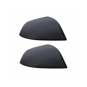 Для Model3/Y Защитный Чехол для зеркала заднего вида, Размерный Аксессуар из углеродной пайки, Декоративный Черный