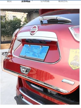 Для Nissan X-Trail T32 ROGUE 2014-2019 ailgate Задняя Дверь Нижняя Крышка Молдинг Отделка Отделка задней двери из Нержавеющей Стали автомобильные Аксессуары
