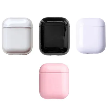 Жесткий Пластиковый чехол для наушников Airpods, Роскошный Защитный Чехол для Apple Airpods Case 1 и 2, Ультратонкие Противоударные Чехлы, Горячие
