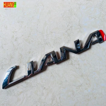 Значок LIANA, наклейка с логотипом, эмблемы, значок решетки радиатора для Liana Aerio