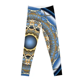 Леггинсы Sano Designs Blue mandala Женские спортивные брюки Женские спортивные леггинсы спортивные брюки