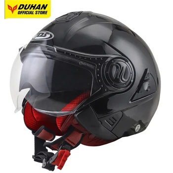 Летний мотоциклетный двухобъективный мото-шлем с открытым лицом для мотогонок по бездорожью Casco Moto Capacete Casque Шлем