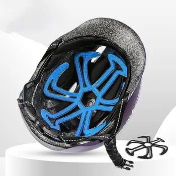 Накладка для подкладки шлема, демпфирующая вибрацию, уменьшающая запах, подкладка для шлема, Режущаяся Накладка для защиты шлема на открытом воздухе, защитное снаряжение