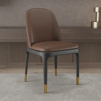 Обеденный стул с современным акцентом, Скандинавский Пластиковый обеденный стул для спальни, шезлонги для ресторана, стулья для гостиной, LQQ25XP