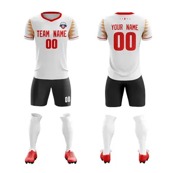 Оптовая продажа мужской футбольной одежды на заказ, джерси для тренировок футбольной команды с полностью сублимационной печатью