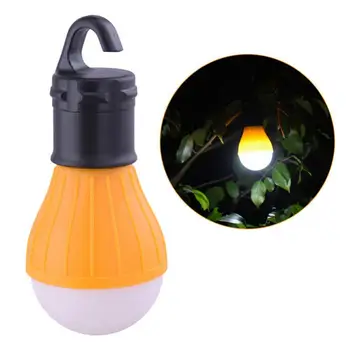 Портативная лампа для палатки Мини светодиодная лампа для кемпинга Лампа для кемпинга Пластиковая светодиодная лампа водонепроницаемая