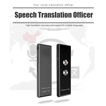 Портативный T8 Smart Voice Speech Translator Двусторонний Перевод Речи В режиме реального времени на 40 Языков Для Обучения, Путешествий, Деловых Встреч