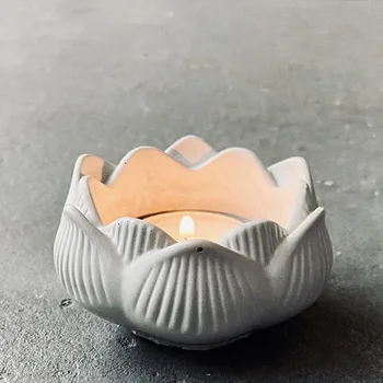 Силиконовая форма для хранения 3D Lotus для самостоятельного изготовления эпоксидной керамики, плантатора, глиняного горшка, подноса, формы из бетона, смолы, формы для подсвечника