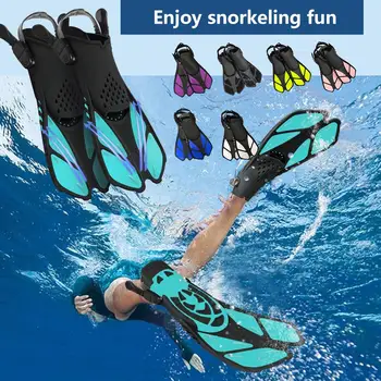 Спорт на открытом воздухе Набор для подводного плавания, маска для дайвинга высокой четкости, Гибкие регулируемые ласты, снаряжение для подводного плавания