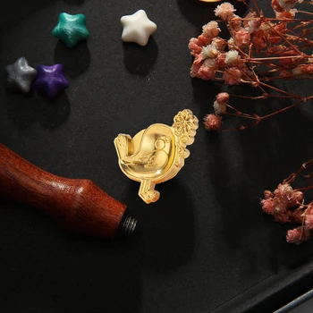 Сургучная Головка Специальной формы В стиле Ретро С 3D Рельефным Тиснением Seal Head DIY Ручной Счет Пригласительный Конверт для Подарочного Скрапбукинга