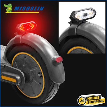 Указатель поворота для электрического скутера Ninebot Max G30 Запчасти Беспроводная лампа дистанционного управления USB Перезаряжаемые Аксессуары для заднего фонаря