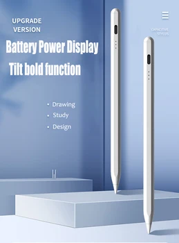 Универсальная ручка x5 для iPad, активный карандаш 2-го поколения, совместимый с Apple iPad Pro 11/12.9‘ (2018-2022)