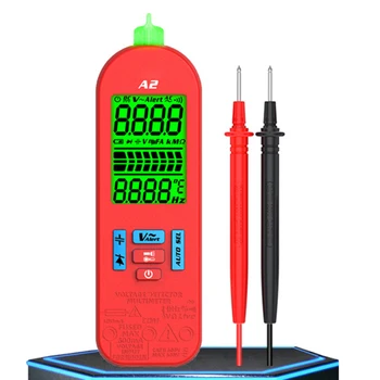 Универсальный интеллектуальный цифровой мультиметр, высокоточный электрический тестер для защиты от ожогов для дома