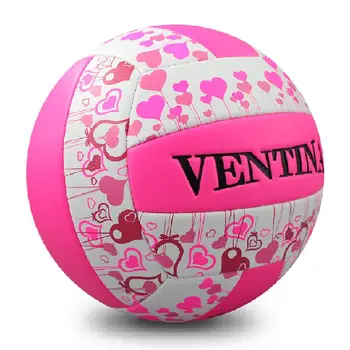 Универсальный розовый волейбольный мяч–идеально подходит для тренировок и соревнований по командному волейболу