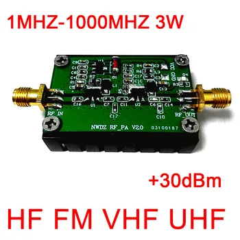 Усилитель мощности RF 2-700 МГЦ 3 Вт HF VHF UHF FM-передатчик Широкополосный Для Радиолюбителей Walkie talkie Коротковолновый пульт дистанционного управления мощностью